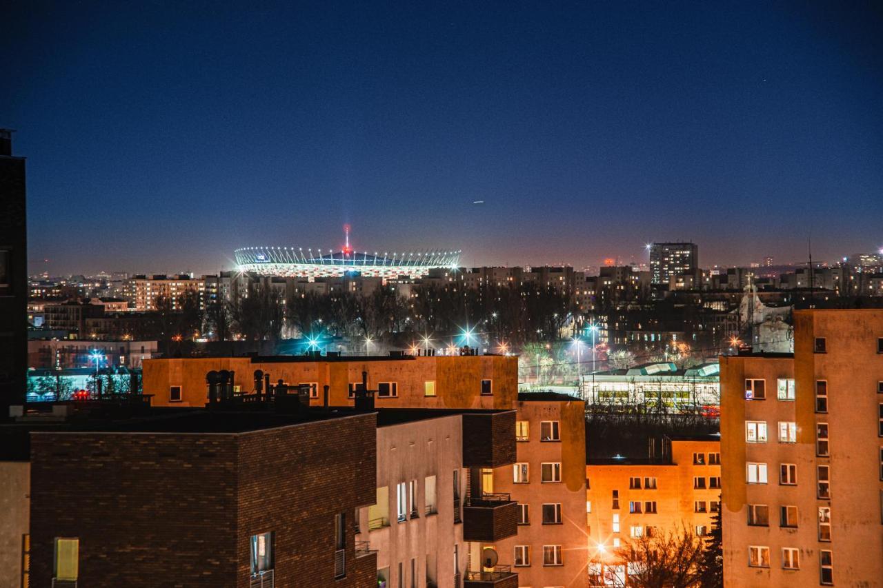Apartament Panorama Warsawa Bagian luar foto