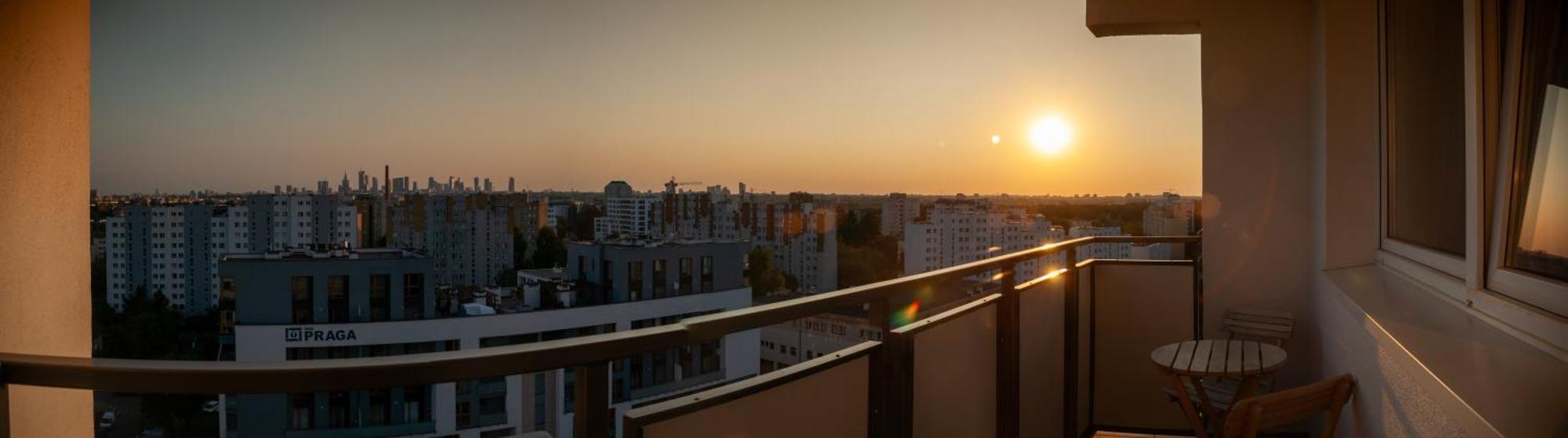 Apartament Panorama Warsawa Bagian luar foto